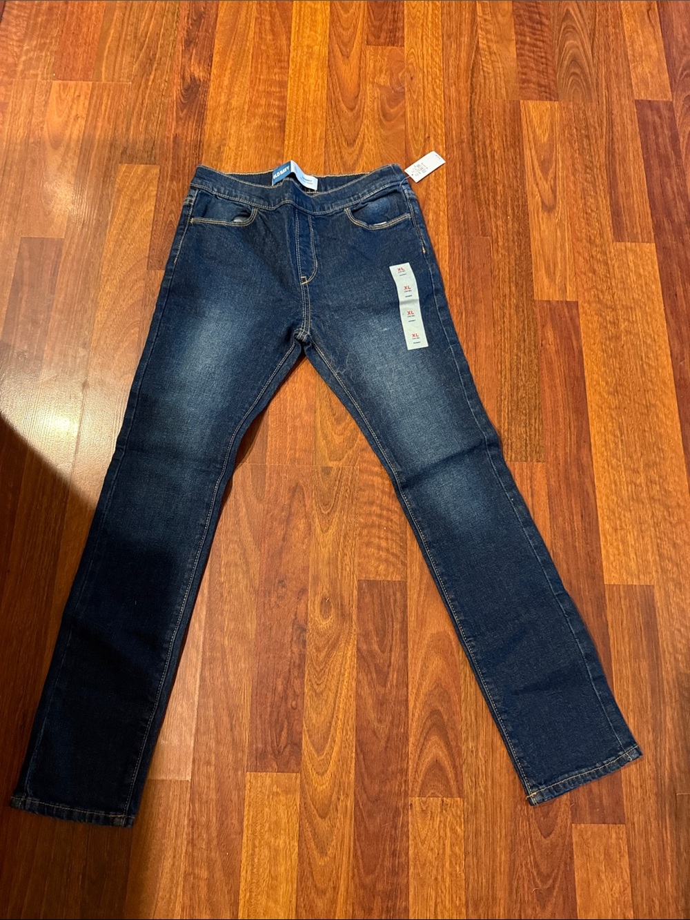 NWT Girls Old Navy Dark Blue Slim Fit Jeans - 14-16